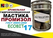 Мастика для железной крыши ПРОМИЗОЛ Ecobit -17 ДСТУ Б В.2.7-108-2001 (