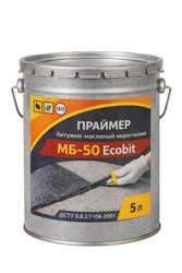 Праймер морозостойкий битумно-масляный МБ-50 Ecobit ведро 5, 0 л 